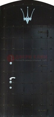 Металлическая арочная дверь ДА-22 высокого качества в Брянске