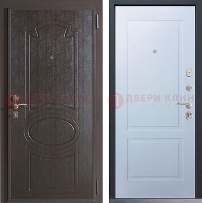 Квартирная железная дверь с МДФ панелями ДМ-380 в Краснодаре