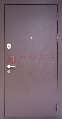 Сиреневая стальная дверь с нитроэмалью ДН-4 в Брянске