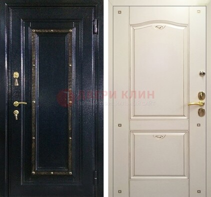 Входная дверь Дверь с золотистым декором ДПР-3 в Брянске
