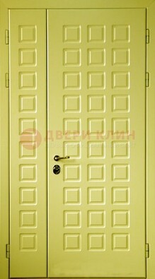 Салатовая тамбурная дверь ДТМ-28 в Брянске
