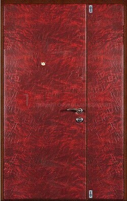 Красная тамбурная дверь ДТМ-33 в Брянске