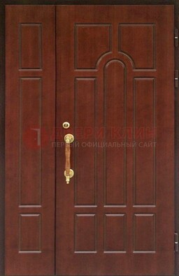 Стальная полуторная дверь для частного дома ПЛ-13 в Брянске